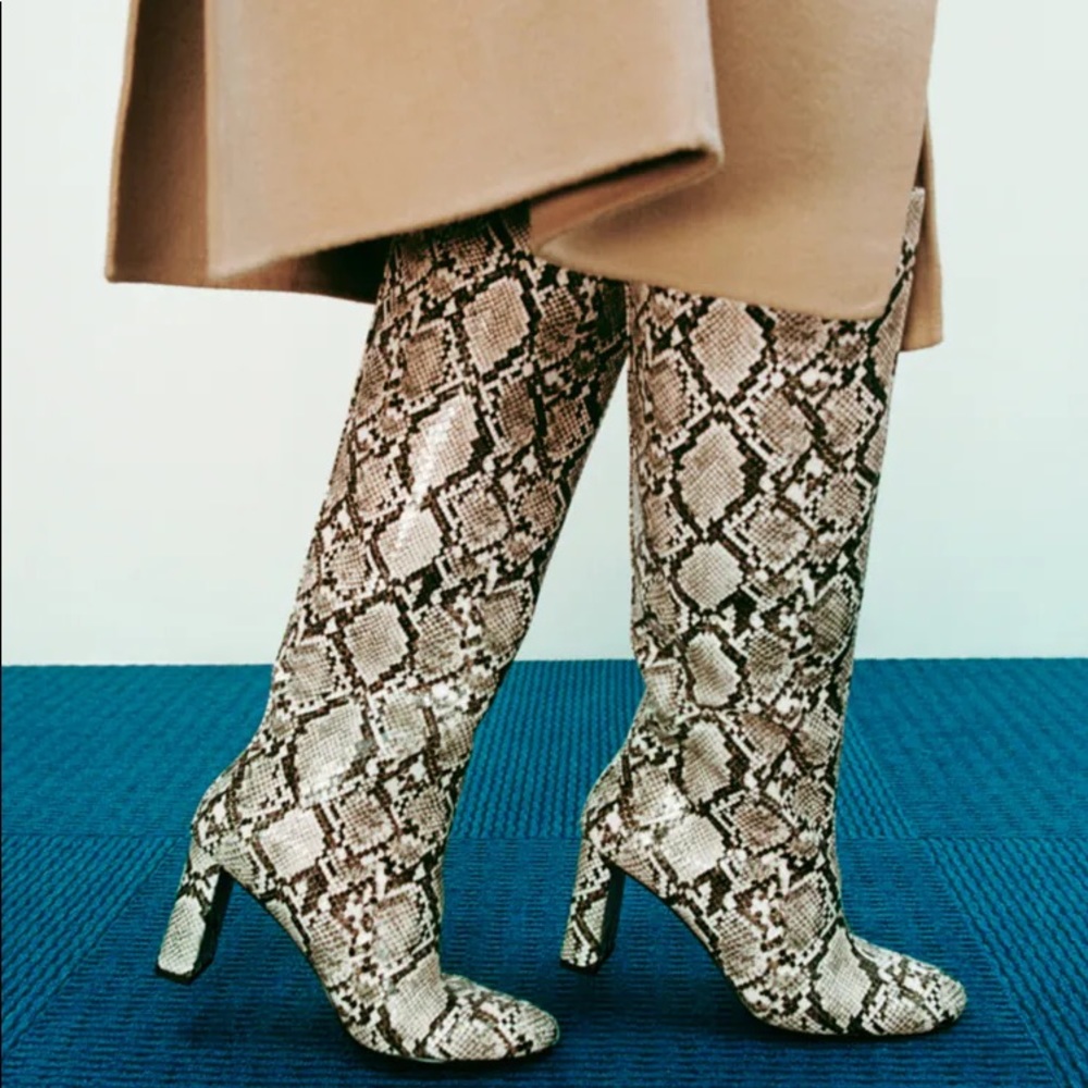 Zara high heeled boots